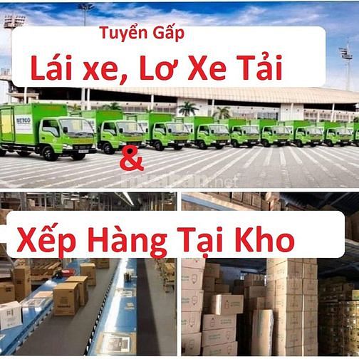 Tuyen 20 Phu Xe Luong 14tr Thang phu kho 500k